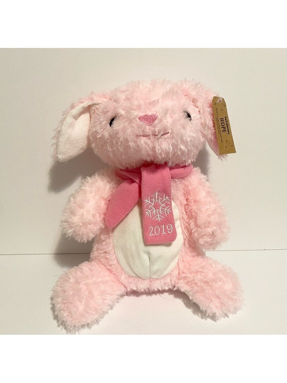 Petsmart Hope Pink Plush Bunny Rabbit Stuffed Animal Toy 12” New Gift Lovey Dog